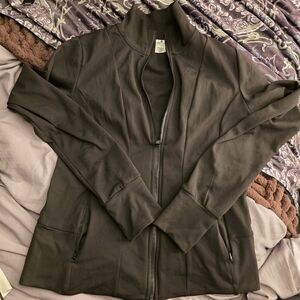 Women’s Black Zip-Front Jacket